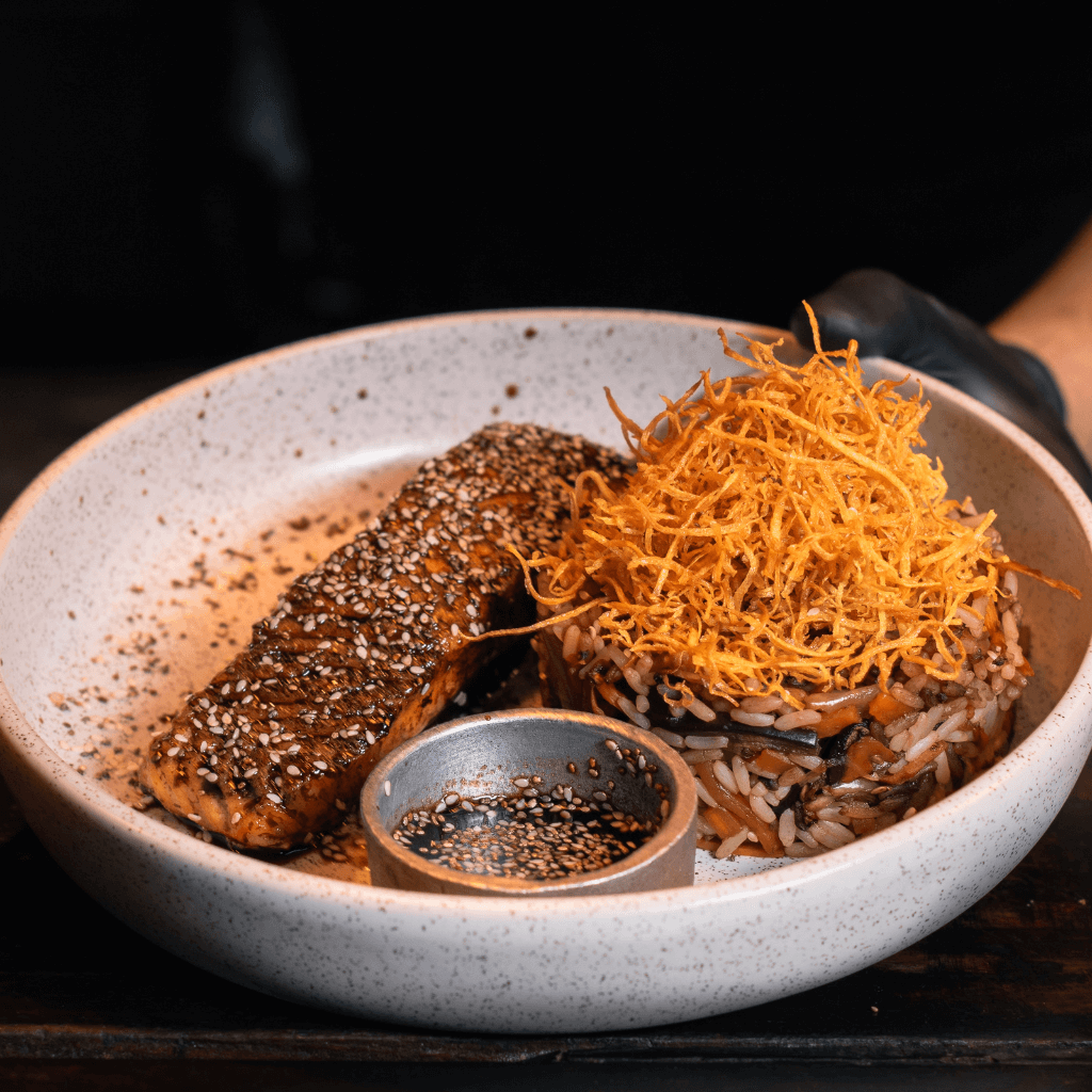 Set x4 Plato Hondo Piedra Grande 24cm