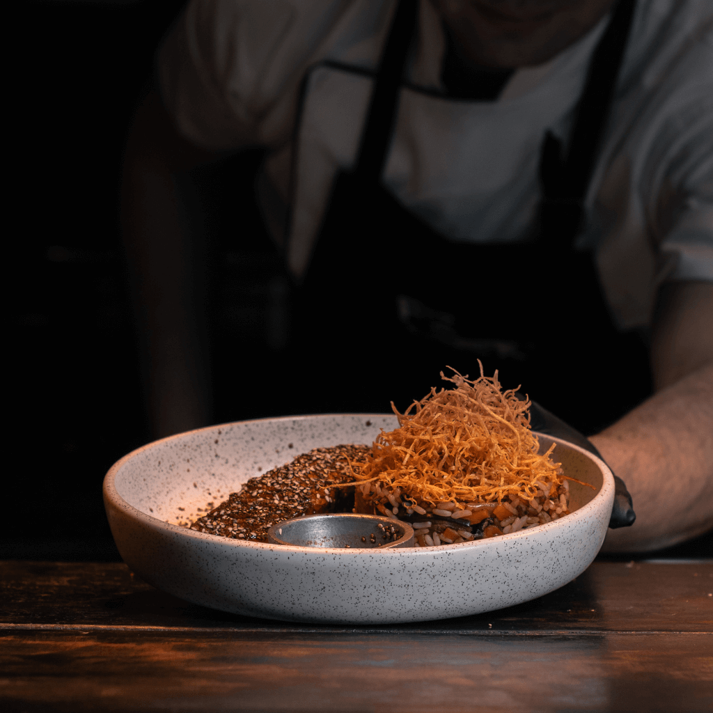 Set x4 Plato Hondo Piedra Grande 24cm