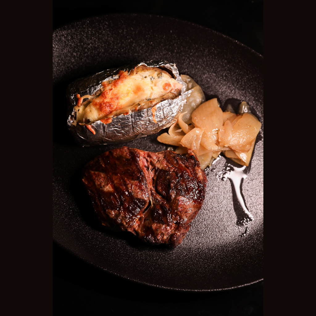 Set x4 Plato Playo Negro 27cm